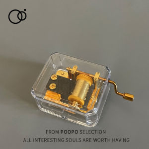 Máy Phát Nhạc Acrylic Thủ Công Cho Bé Gái Trong Suốt Máy Phát Nhạc Harry Potter Máy Phát Nhạc Cổ Điển Trị Liệu Quà Tặng