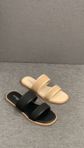 CAPHARNAUM [AIKO 201] Sandal Flat Casual Wanita / Sandal selop Ban 2 Cewek /Slop Wanita