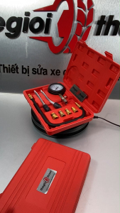Đồng hồ đo áp suất buồng đốt dụng cụ kiểm tra áp suất buồng đốt xe máy ô tô chuyên dụng | Thế Giới Thợ Xe