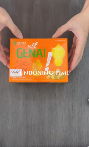 Kẹo Gừng Genat (Hộp 100 viên) - Genat - Tinh Hoa Thiên Nhiên