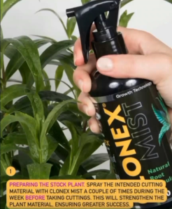 Growth Technology Clonex Mist 100ml (Rooting Fertilizer Natural Root Stimulator Nutrient for Cuttings Grafting Scion Air Layering Untuk Keratan dan Tut)