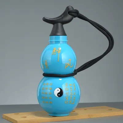 XIANBINGYAN | Stylish Durable Large Capacity Portable Water Bottle Gourd-shaped