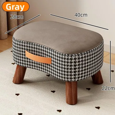 forsso | Sturdy Durable Sofa Stool Soft Cushion Small Stool