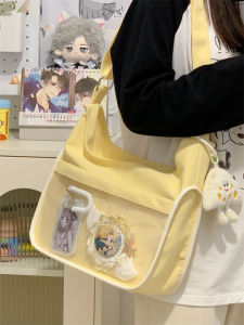 New Summer Transparent Versatile Kawaii School Crossbody Bag for Women