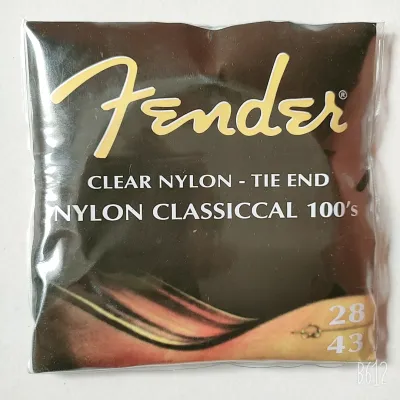 senar gitar fender nilon 100s