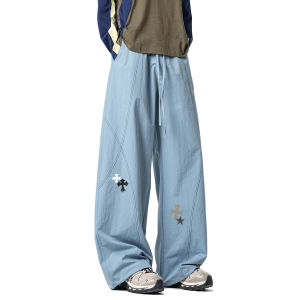 CHARLES JANGS HAPPY HEART | Thin Summer Casual Trousers