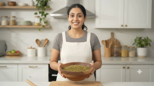 Green Mung Split or Green Split Moong 500g Premium Quality Protein Rich