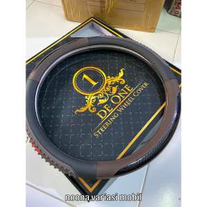 Cover Sarung Setir Mobil Pentul pentul kombinasi carbon All New rush yaris fortuner GR SPORT