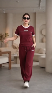 NEW ALO TERNO PANTS HIGH-QUALITY COTTON SPANDEX FIT MEDIUM UP TO 2XL FRAME