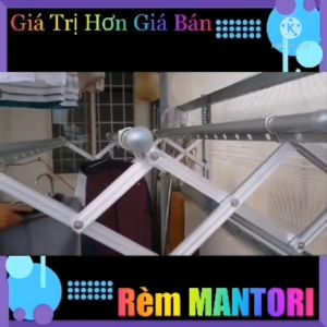 Giàn Phơi Quần Áo Giàn Phơi Thông Minh Hòa Phát Gắn Tường Chính Hãng Gồm 3 Thanh Phơi Dài Gần 6m Giúp Phơi Nhiều Quần Áo Hơn