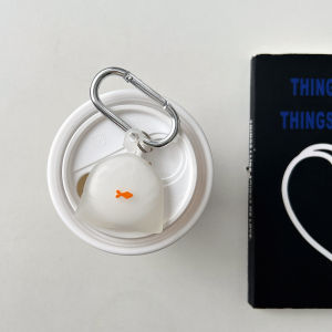 Creative Goldfish Bag AirTag Locator Protective Cover Suitable for Apple AirTags Keychains Pet Dog Tracking Scratch-Resistant Children Lost Prevention Soft Case