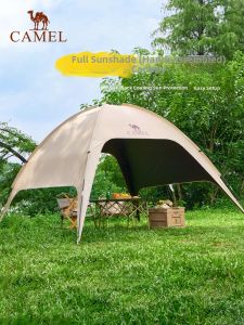 CAMEL | Dome Shelter Tent For Camping Quick Set-up Black Coated