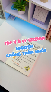 Tập A5 4 ô ly (2x2)mm KLONG 1st School 96 trang giấy dày 100gsm luyện chữ đẹp cho hs tiểu học MS081