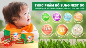 Dinh Dưỡng Từ Yến Xào NEST GO Cho Trẻ Em 300ml