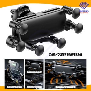 COD - PHONE HOLDER HP MOBIL GRAVITY THIS IS ONE NVN-CH22 PREMIUM DI JEPIT DI AIR VENT CAR HOLDER