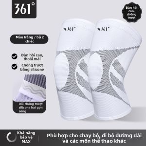 Băng Đỡ Gối Thể Thao cho Chạy Bộ Bóng Rổ Bảo Vệ Đĩa Đệm và Sụn
