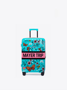 MAYERTRIP Double Layer Explosion-Proof Zipper 2025 New Style Luggage 20-Inch Travel Carry-On Suitcase Fashion Hardshell Suitcase