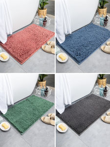 Water Absorbent Bathroom Mat Anti Slip Entrance Door Mat Bedroom Carpet Home Bathroom Rug Modern Simple Style Machine Washable