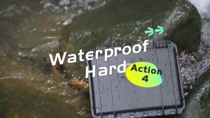 STARTRC กระเป๋าแข็ง เดินทางสำหรับ DJI Action 5 Pro / Action 4/3 แบบ DIY กันน้ำ กันกระแทก สำหรับ Osmo Action 5/4/3 และใส่อุปกรณ์เสริม