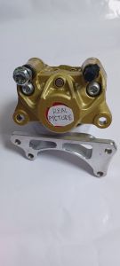 Kaliper Big LOGO 2Piston 2P Plus Breket Kaliper Belakang Matic disc 220mm Vario / Beat / Scoopy / Fino