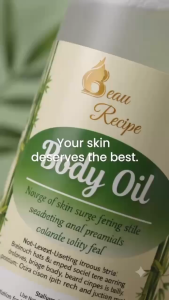 Massage Oil 250ml | Hotel Scents | Non-Greasy | FDA Approved