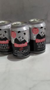 Cincau Cap panda 310 ml Minuman Kaleng Cingcau Cap panda Grass jelly Drink