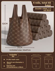 ReeDoon | Handheld Large Size Thick Plastic Trash Bags
