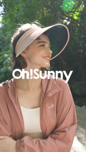 OhSunny Womens Fashion Sun Hats Summer UV Protection Portable Visor Caps UPF 50+