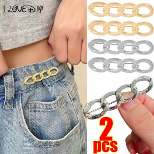 1/2Pcs Multifunctional Metal Brooches Women DIY Geometric Suit Wasit Tighting Pins Craft Making Spring Lock Buckle Clip Jewelry