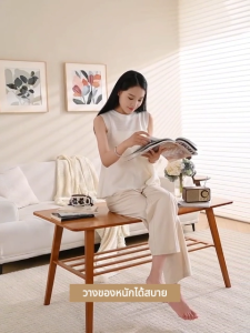 LT โต๊ะพับ โต๊ะข้างเตียง โต๊ะโน้ตบุ๊ก โต๊ะอเนกประสงค์ เหมาะกับห้องนั่งเล่นและห้องนอน ผลิตจากไม้ไผ่คุณภาพสูง ราคาโรงงาน