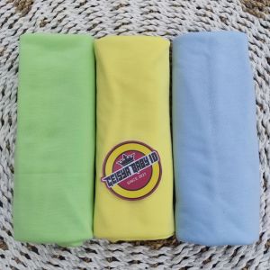 Promo 3 Pcs Bedong Bayi Baru Lahir Warna Baby