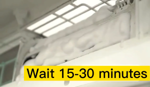 Aircon Cleaner Fresh Spray Air Conditioner Cleaner Spray Agent Foam Polyester Dust Sterilization 500ml