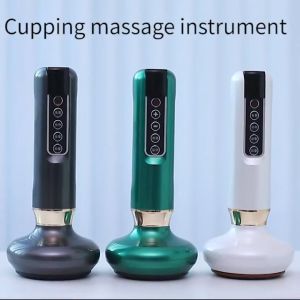 Pemijat Bekam Elektrik Terapi GuaSha Set Terapi Bekam Kesehatan Kecantikan Pelangsing Panas Inframerah