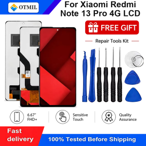 For Redmi Note 13 Pro 4G 23117RA68G 2312FPCA6G Display Touch Screen Digitizer Assembly Repair Tools Pantalla Repair Parts LCD