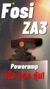 Fosi Audio ZA3 Power Amplifier - ClassD 2 Channel ชิป TI TPA3255 ปรับโหมด stereo และ mono รวมประกันศูนย์ไทย