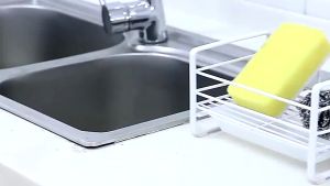 PANDH Kitchen Racks Organizer Kitchen Sink Organizer Rack Kitchen Sponge Rack Sponge Drainer Rack Hanging Drain Rack