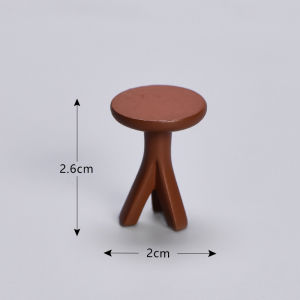 Miniature Resin Sofa Vintage Furniture Desktop Model Simulation Microature Collectible Items Compact Size Table Bed Cabinet