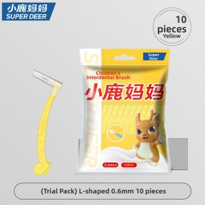SUPER DEER | L-shaped Orthodontic Interdental Brush