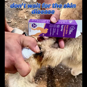 PET VIGOR Pet Antifungal Wound Spray For ItchingRingwormMangeAnti Tick And Flea For Dogs&Cat Skin