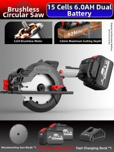 NANWEI | Cordless Brushless Circular Saw 5.5 Inch