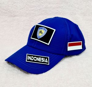 Topi IMI Ikatan Motor Tactical PDL Free Bonus 3 Patch Emblem Prepet Perekat Velkro