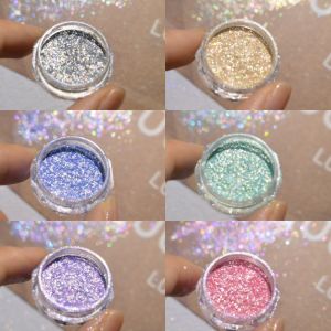 Bột Nhũ Móng Aurora Opal Hiệu Ứng Cầu Vồng Chrome 0.2g/hũ Dùng Trang Trí Móng Tay Tự Làm Làm Móng Chà Lên Móng