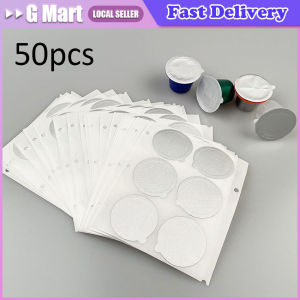 50PCS Aluminum Espresso Lids Foils Seals To Reusable Capsules Coffee Pod Compatible For Nespresso Not Compatible ZZY-Capsule-Foil-230710