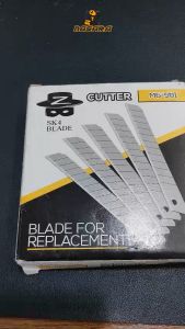 Nasara 1 Tube 9mm / 18mm Cutter Blade Refill Replacement Big And Small Cutter Knife Snap Blade Made in Korea / Mata Pisau / 刀片
