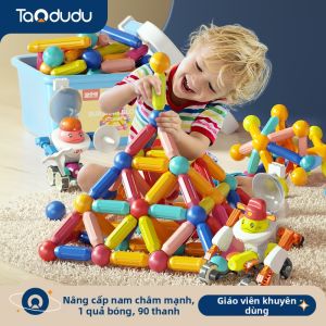 TAODUDU | Gạch Xây Từ Tính Nâng Cao Trí Tuệ Cho Trẻ 3-6 Tuổi
