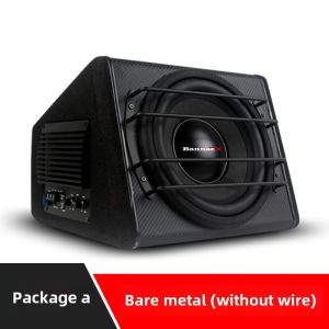 Car Subwoofer Audio Car 10-Inch 12V Active Amplifier High Power Speaker Speaker Subwoofer Restoration