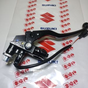 handle kopling plus dudukan assy motor satria fu new drat spion 14 dan switch kopling original