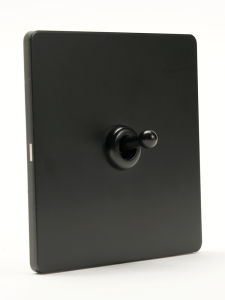 PIALT | Sleek Black Nordic Style Wall Switch 86 Type