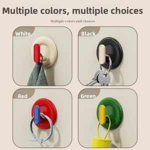 FURENJILI | No-Drill Strong Load-bearing Invisible Wall Towel Hook
