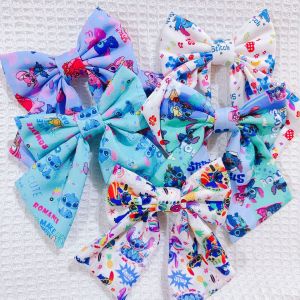 Disney Stitch Cartoon Hair Accessories Hairpin Head Decoration Cute Kawaii Girls Accessories Wear Resistant A Birthday Present